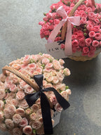 Spray Rose FLWR Basket