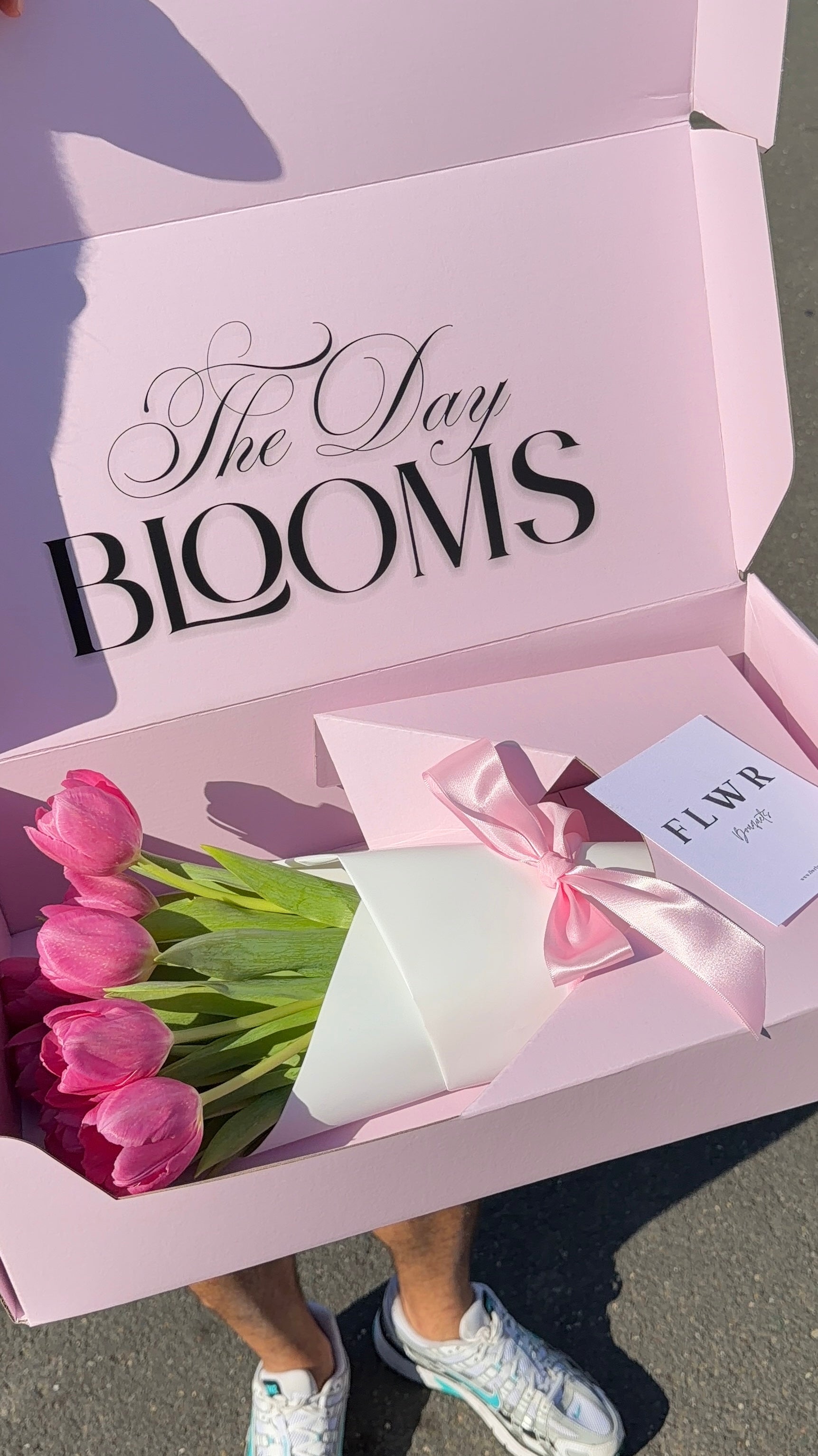 Tulip Box Bouquet