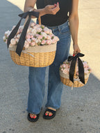 Spray Rose FLWR Basket