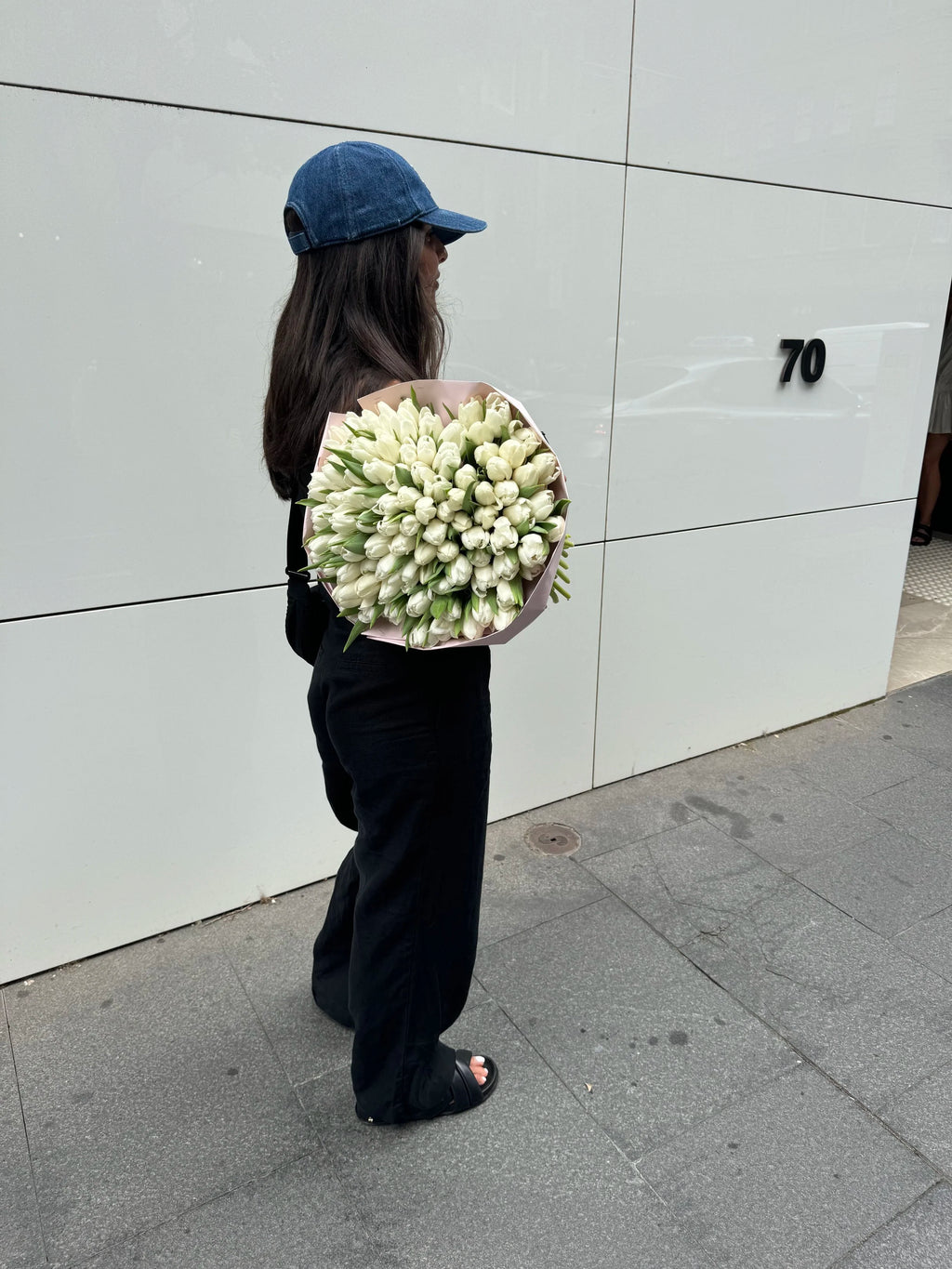 White Tulip Bouquet